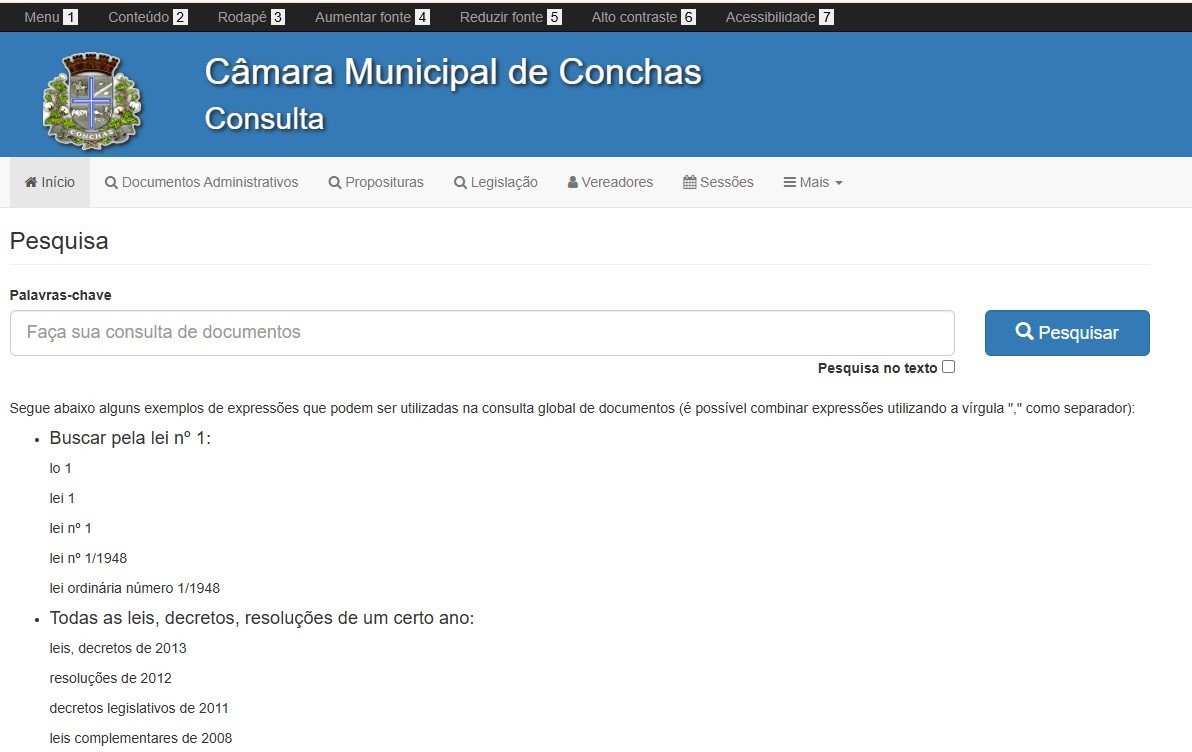 Conheça o Portal de Consultas do Legislativo
